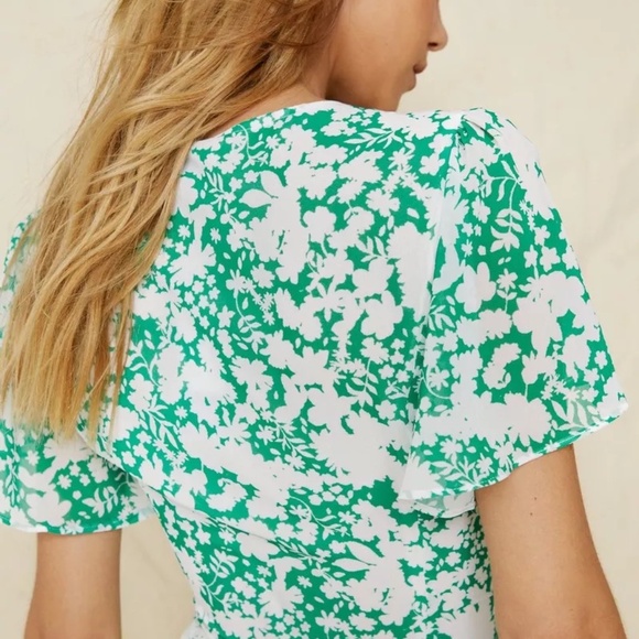 Floral Print Button Down Maxi Dress - 4 - Picture 2 of 5